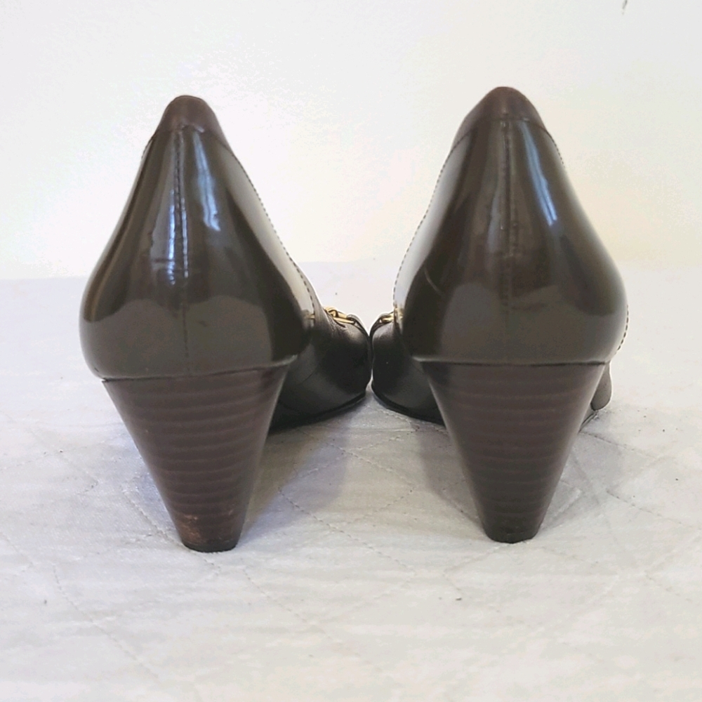 Cole Haan Nike Air Brown Slip on Shoe Size 9.5 - Picture 4 of 5